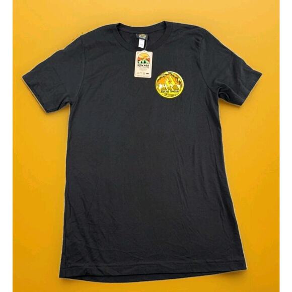 New Age Travelers Shirt Small Graphic Mountain Lion Trails We Blaze CR10 - Picture 1 of 6